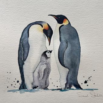 3 step process for ensuring expressive painting . Projekt z dziedziny Malowanie akwarelą użytkownika Sarah Stokes - 15.12.2025