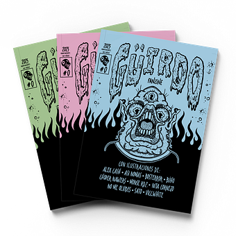 GUIRDO FANZINE Ein Projekt aus dem Bereich Verlagsdesign, Grafikdesign, Design, Traditionelle Illustration und Comic von Héctor Santillán - 22.12.2025