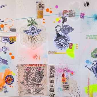 Surrealist collages. Collage, Traditional illustration, Paper Craft, and Sketchbook project by Mari Posa - 01.03.2026