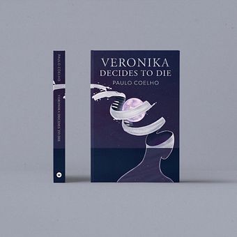 Veronika Decides to Die - Paulo Coelho. Editorial Design, Graphic Design, and Bookbinding project by chameleonmaddy - 01.06.2026