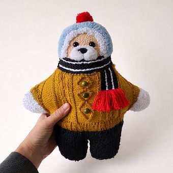 Final Project - Punch Needle Puppet. Art To, s, Embroider, Decoration, Punch Needle, and Textile Design project by joanafilipac - 01.24.2026