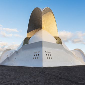 Tenerife Auditorium "Adán Martín", Santa Cruz de Tenerife, Spain.. Architectural Photograph, Digital Photograph, Mobile Photograph, Outdoor Photograph, Photo Retouching, and Photographic Composition project by Francisco Téllez Santos - 01.28.2026