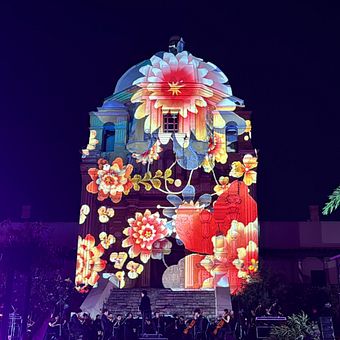 Live Mapping at Obispado Museum  . % Fernando Sica Minguillon tarafından hazırlanan Dijital İllüstras, on, Dijital Çizim, Animas, onlu İllüstras, on, Animas, Ve on projesi - 03.17.2026