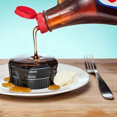 Comida deliciosa, publicidad engañosa