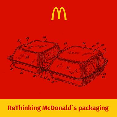 Empaque de McDonald´s que reduce el impacto ambiental