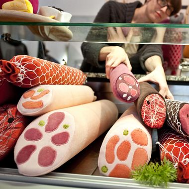 Aufschnitt Berlin: Una peculiar carnicería textil