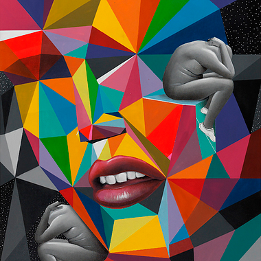 Okuda San Miguel y su arte geométrico 