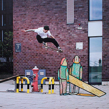  Lucas Beaufort, arte en el skateboarding