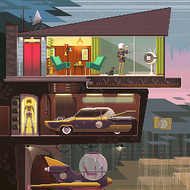 El mundo pixelado de Octavi Navarro