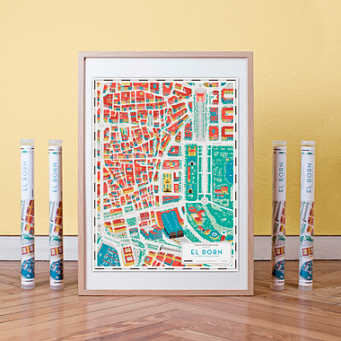 Los mapas ilustrados de Walk With Me