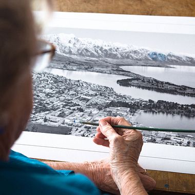 'The colourist': el arte de colorear fotografías