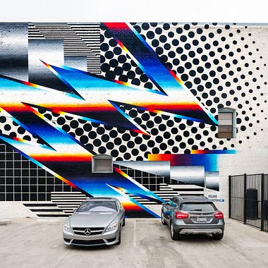 Felipe Pantone: arte urbano con vistas al hiperespacio