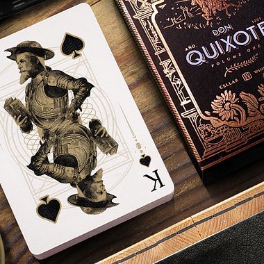 Una baraja que homenajea a Don Quijote