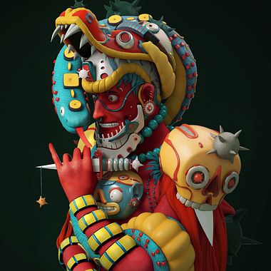 El folclore mexicano en 3D de Fer Aguilera Reyes