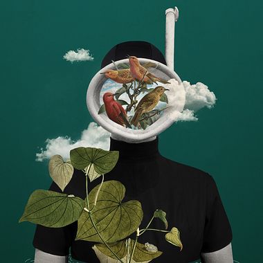 Bucear en el mundo del collage de la mano de Gabriela Sánchez