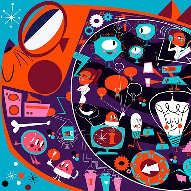 Jhonny Núñez, ilustraciones con sabor multicultural