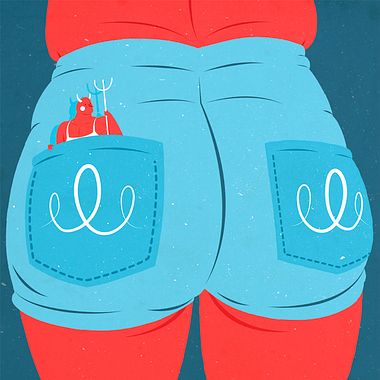 El mismo diablo se cuela en las ilustraciones de Tiago Galo