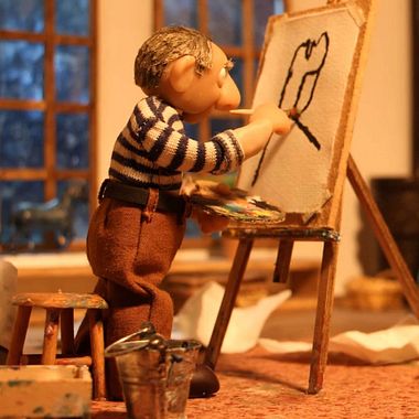 Picasso y el Guernica en stop-motion
