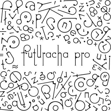 Futuracha, una tipografía que cambia mientras escribes