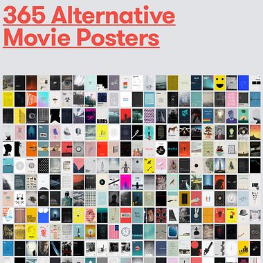 Un póster cinematográfico para cada día del año