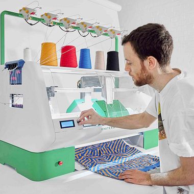 Kniterate, la impresora que teje tus diseños