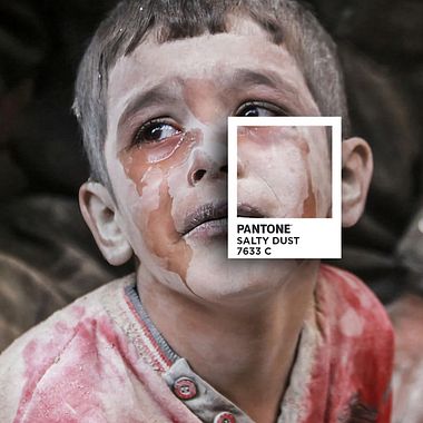 Pantones para no olvidar la realidad siria