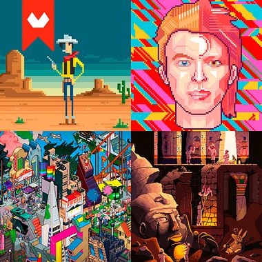 10 artistas del pixel art que nos devuelven a los 80