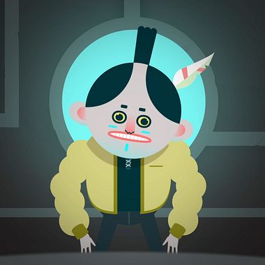 La noche del coyote, una microhistoria animada