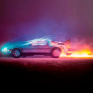 Felix Hernandez fotografía 'Coches famosos' en acción