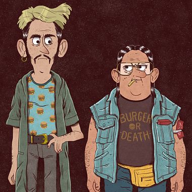 Talento y humor en las ilustraciones de EFE