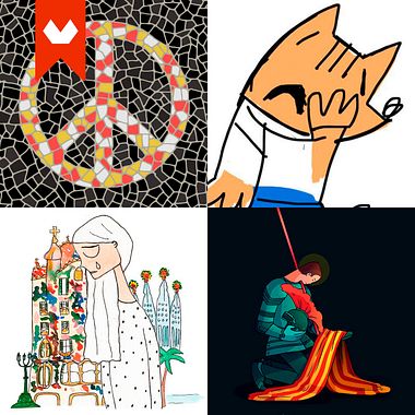 Ilustradores se vuelcan con Barcelona tras el atentado