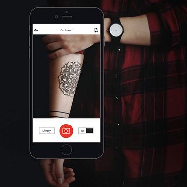 Ink hunter, el "probador" de tatuajes digital