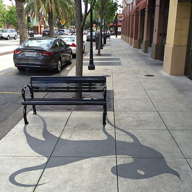 Damon Belanger, el artista urbano de las sombras