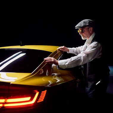 Pete Eckert, el fotógrafo ciego que juega con la luz