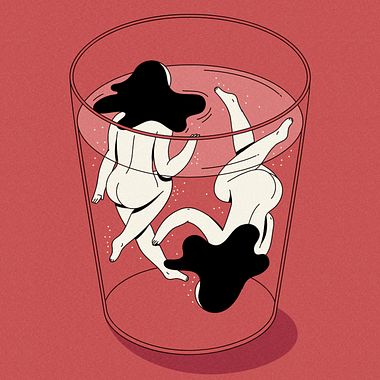 Las mujeres misteriosas ilustradas por Hugo Giner