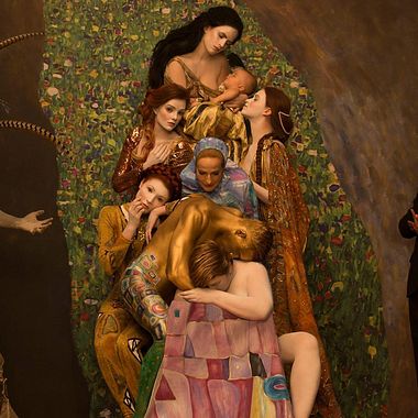 La obra de Gustav Klimt recreada en fotografías