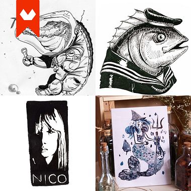 10 artistas que exprimieron su reto 'inktober'