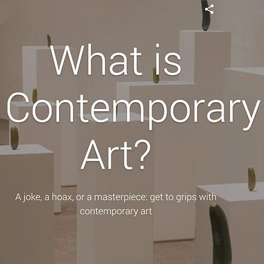 Google, ¿qué es el Arte Contemporáneo?