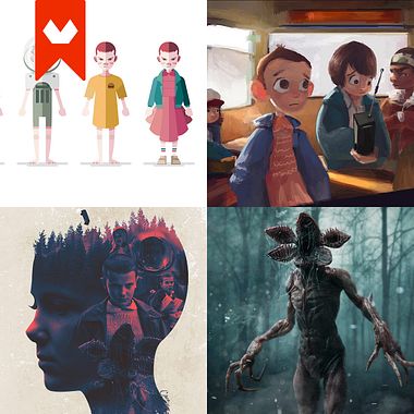 15 diseños que homenajean a Stranger Things
