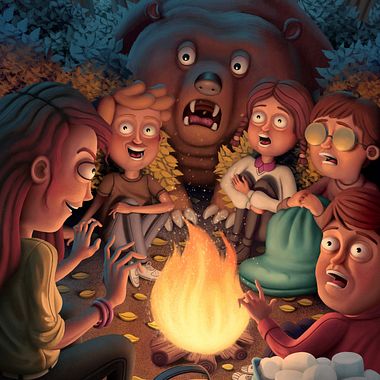 Las ilustraciones de cuento de Sergio Edwards