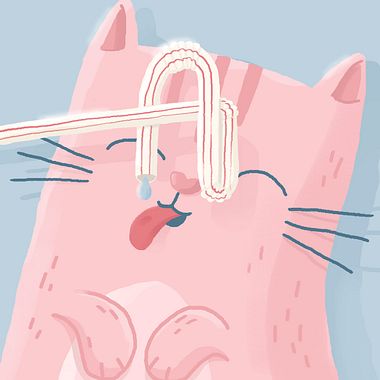 Colores pastel e ironía en las ilustraciones de Christian Pimentel
