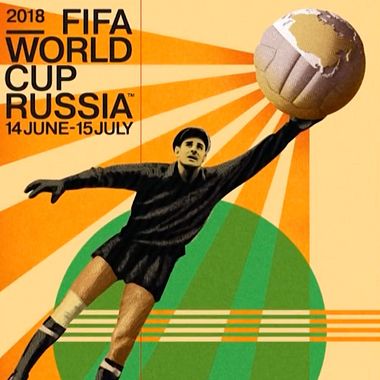 Los carteles de la Copa Mundial de Fútbol de 1930 a 2018