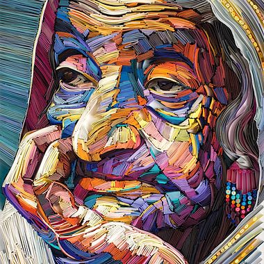 Los impresionantes retratos de papel de Yulia Brodskaya