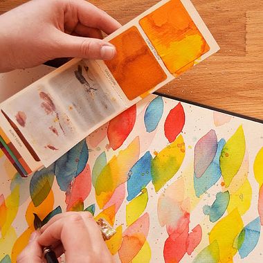 Acuarelas portátiles para creativos nómadas