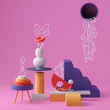Flora, el jardín 3D donde florecen las plantas bidimensionales