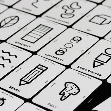 Una baraja de cartas para impulsar la creatividad