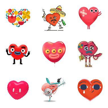 Si le quieres, díselo con un sticker de autor