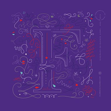 Los letterings de Florencia Suárez muestran más que palabras