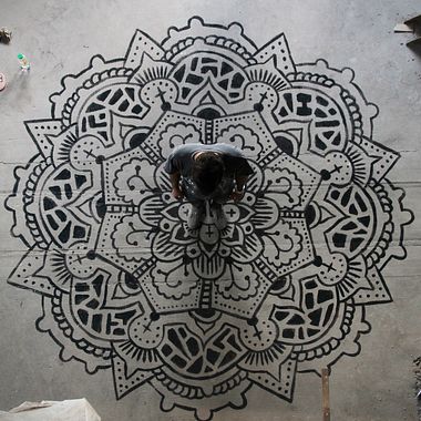El arte urbano acerca los mandalas a la ciudad