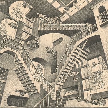 Explora los grabados de Escher en alta resolución